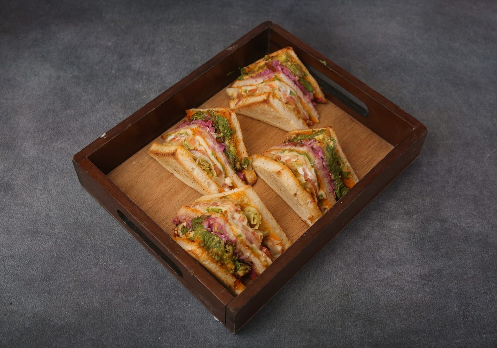 Veg Club Sandwich